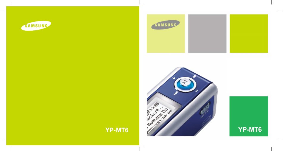 Samsung YP-MT6 User Manual | 32 pages
