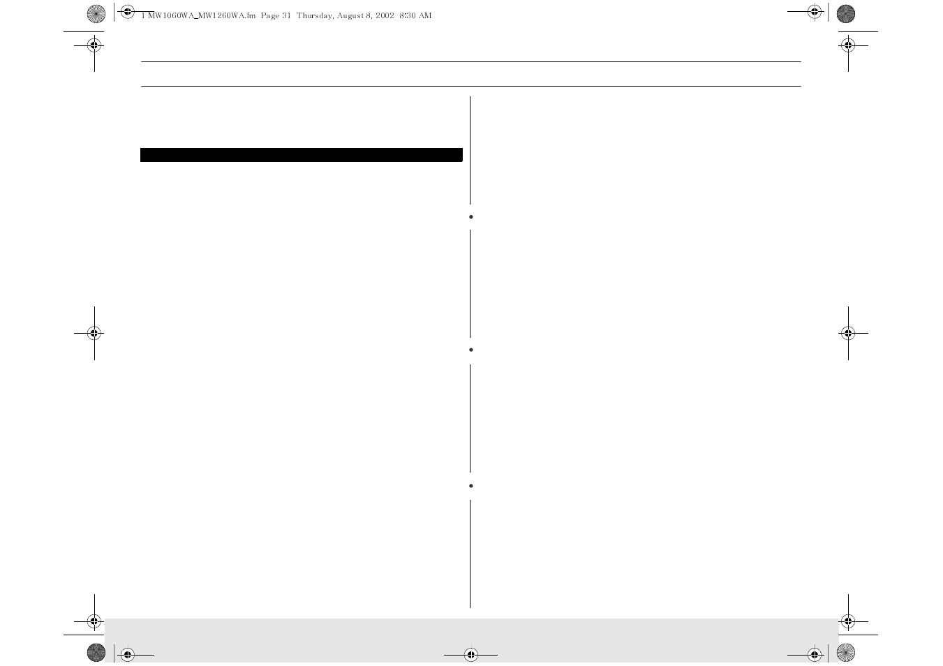 Warranty, Warranty information | Samsung MW1030WA User Manual | Page 31 / 36