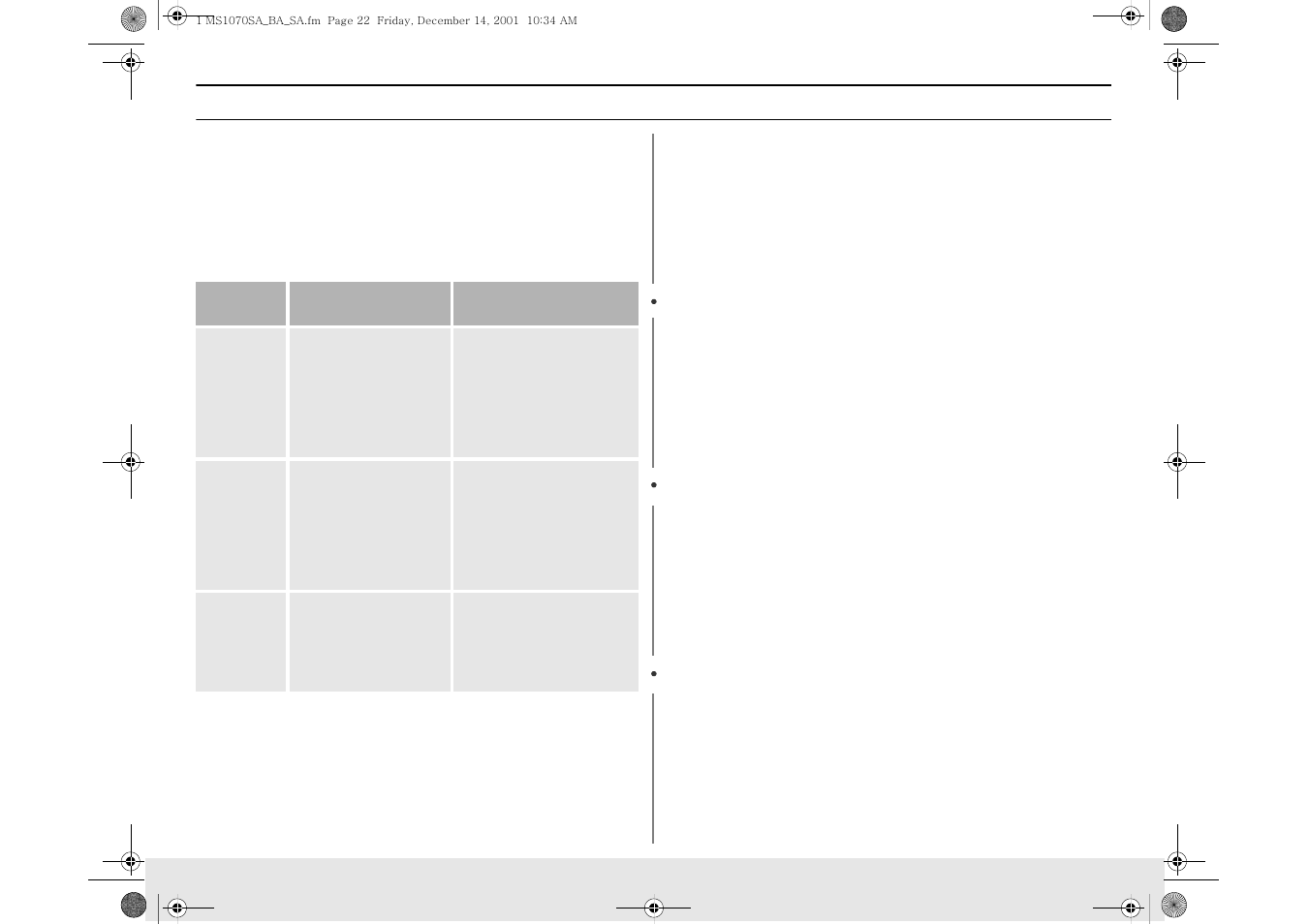 Cooking instructions | Samsung MS1470WA User Manual | Page 22 / 40
