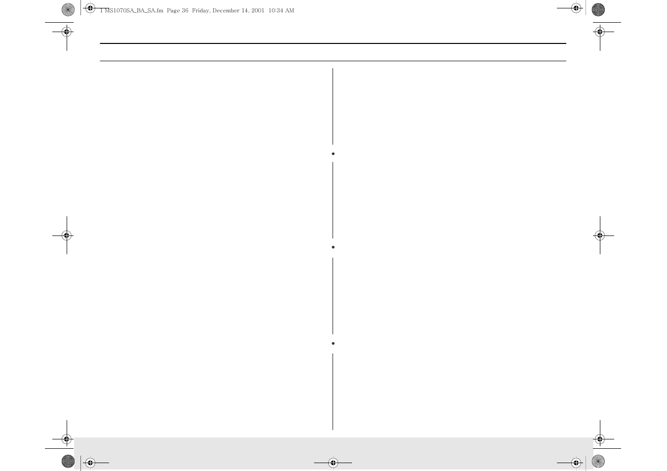Guíd de consulta rápida en español | Samsung MS1470WA User Manual | Page 36 / 40