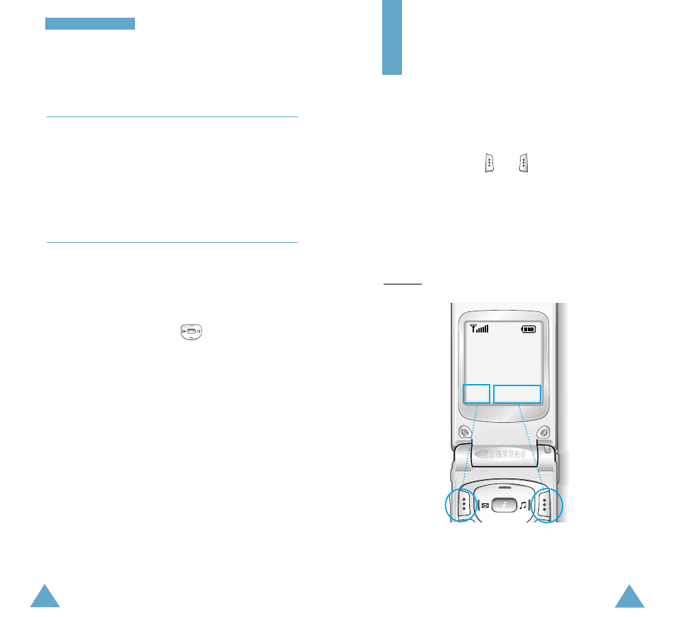 Selecting functions and options, Using the number mode, Using the symbolic mode | Samsung GH68-03555A User Manual | Page 26 / 81