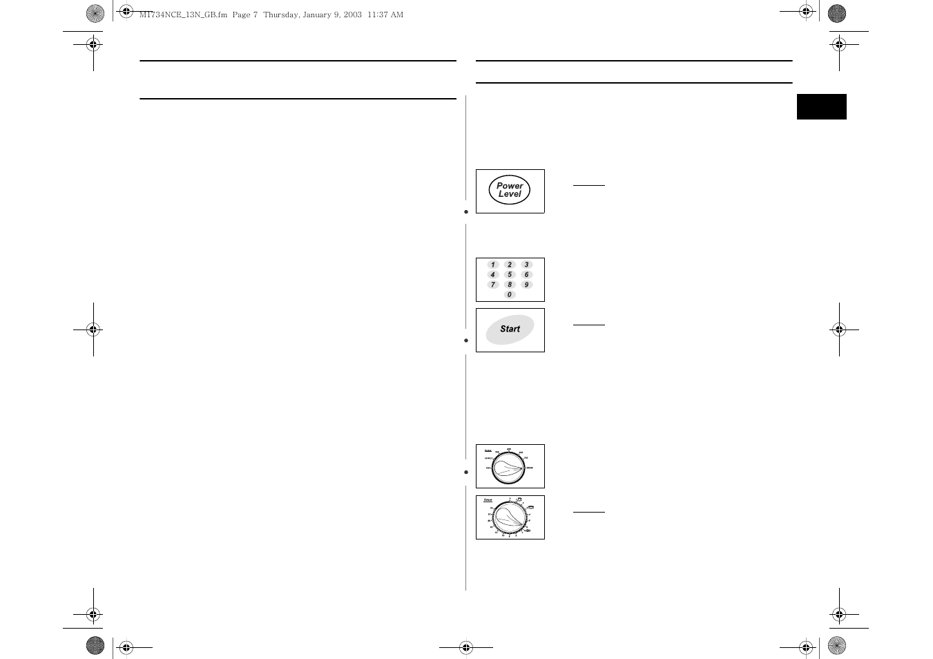 What to do if you are in doubt or have a problem, Cooking / reheating | Samsung M1734NCE User Manual | Page 7 / 16