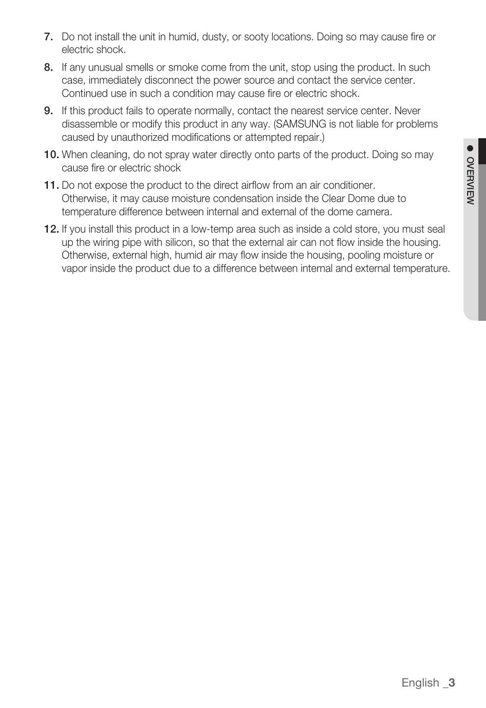 Samsung SNC-B5399 User Manual | Page 3 / 117