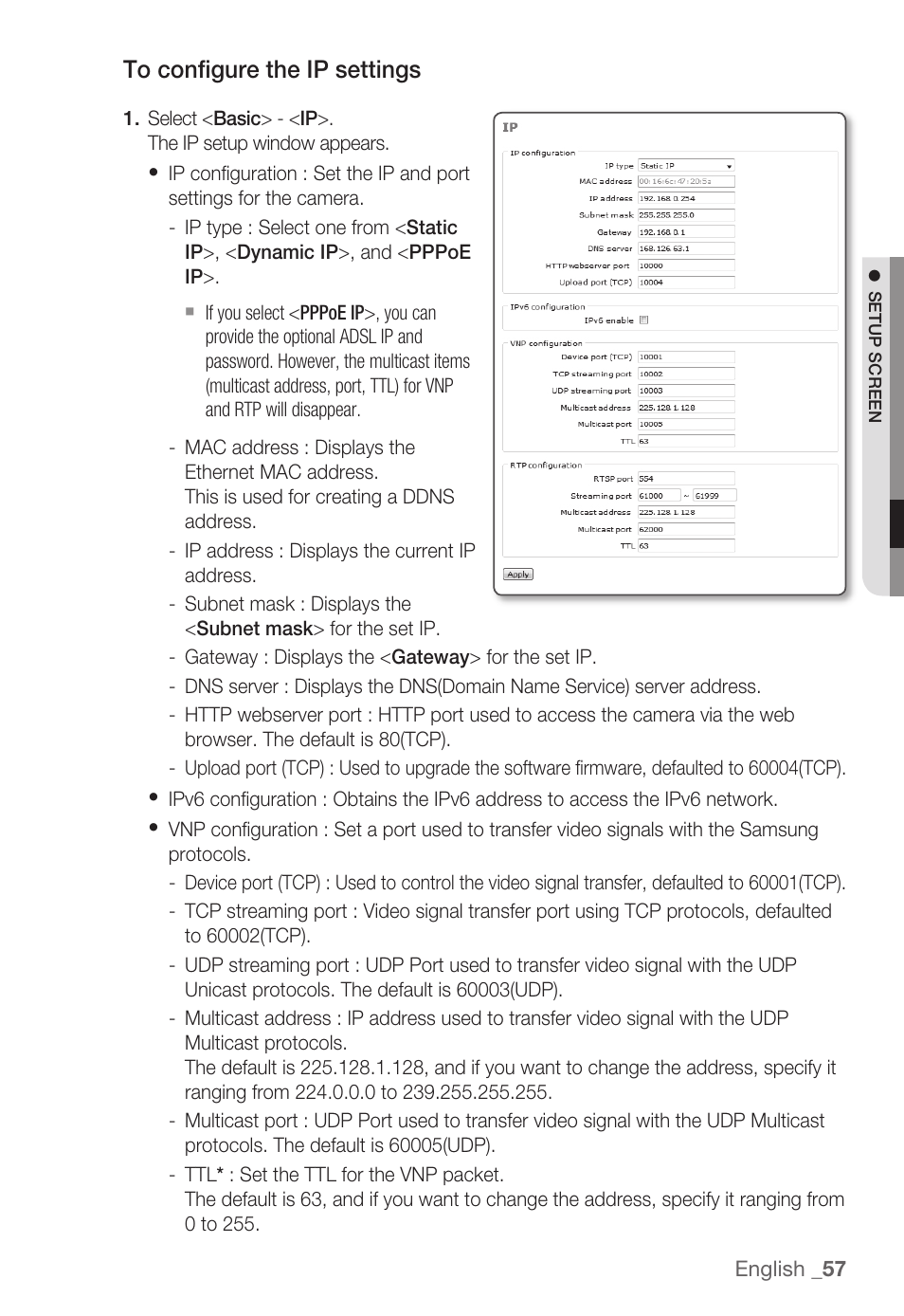 Samsung SNC-B5399 User Manual | Page 57 / 117