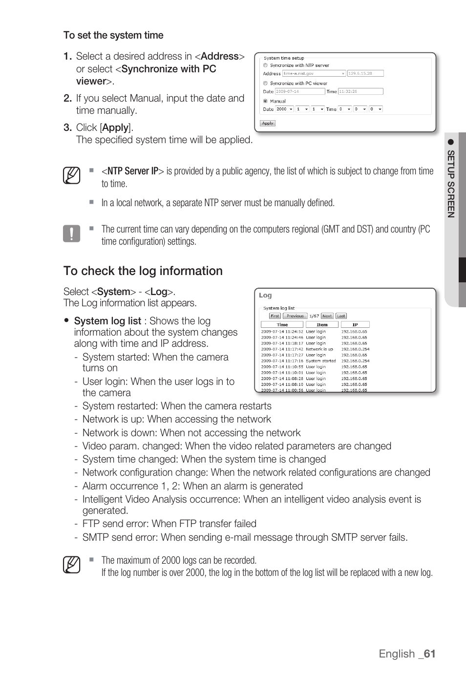 Samsung SNC-B5399 User Manual | Page 61 / 117
