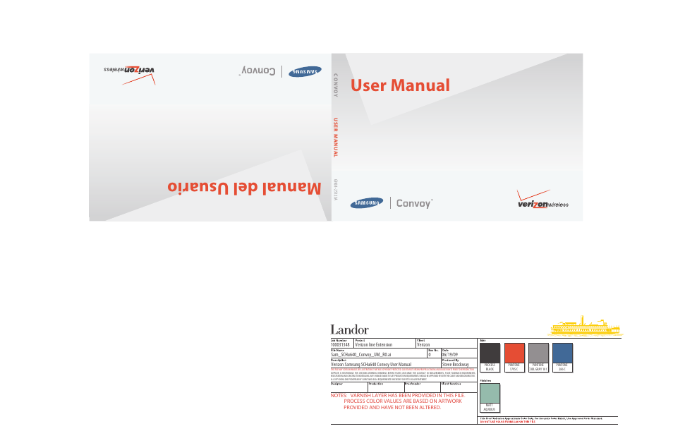 Samsung Convoy SCH-u640 User Manual | 186 pages