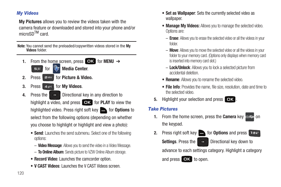 Samsung Convoy SCH-u640 User Manual | Page 125 / 186