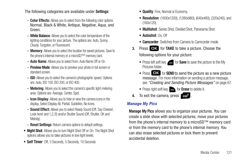 Samsung Convoy SCH-u640 User Manual | Page 126 / 186