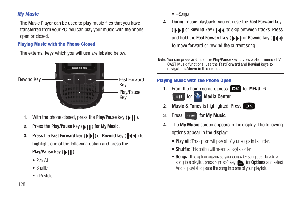 Samsung Convoy SCH-u640 User Manual | Page 133 / 186