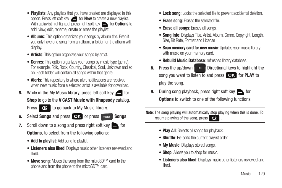 Samsung Convoy SCH-u640 User Manual | Page 134 / 186