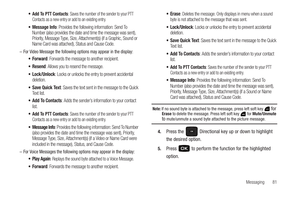 Samsung Convoy SCH-u640 User Manual | Page 86 / 186