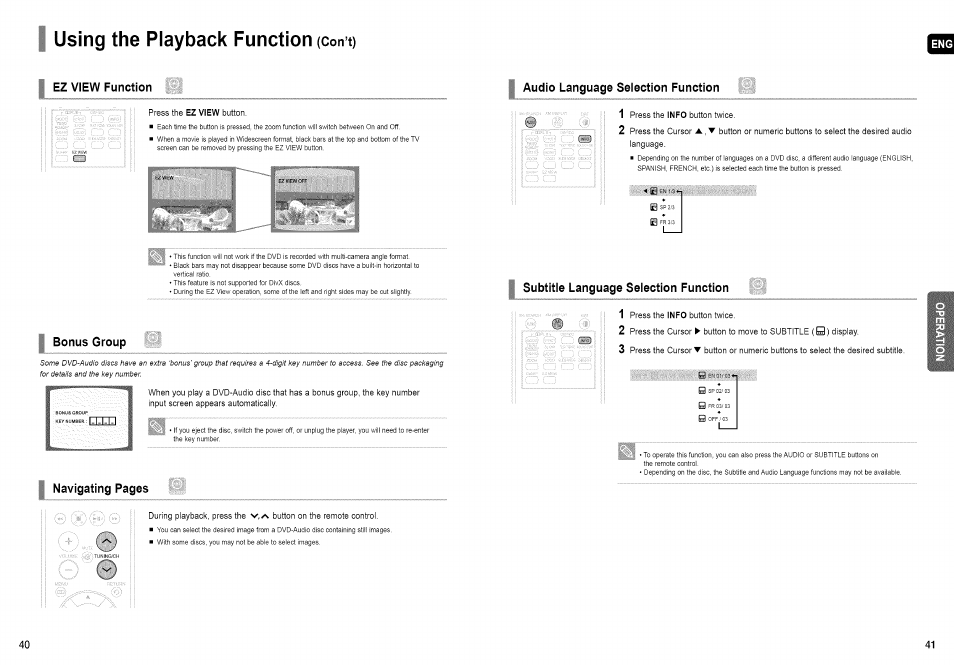 Using the playback function, Ifhiiflltillsffiilliw | Samsung HT-TX72 User Manual | Page 21 / 39