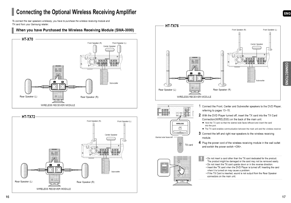 Samsung HT-TX72 User Manual | Page 9 / 39