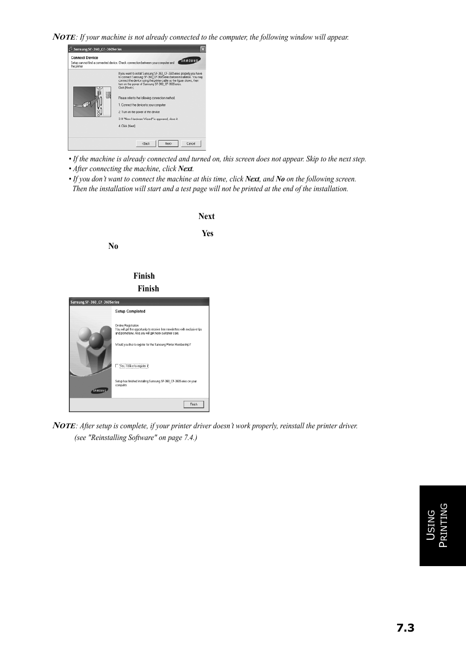 Samsung SF-360 Series User Manual | Page 52 / 84