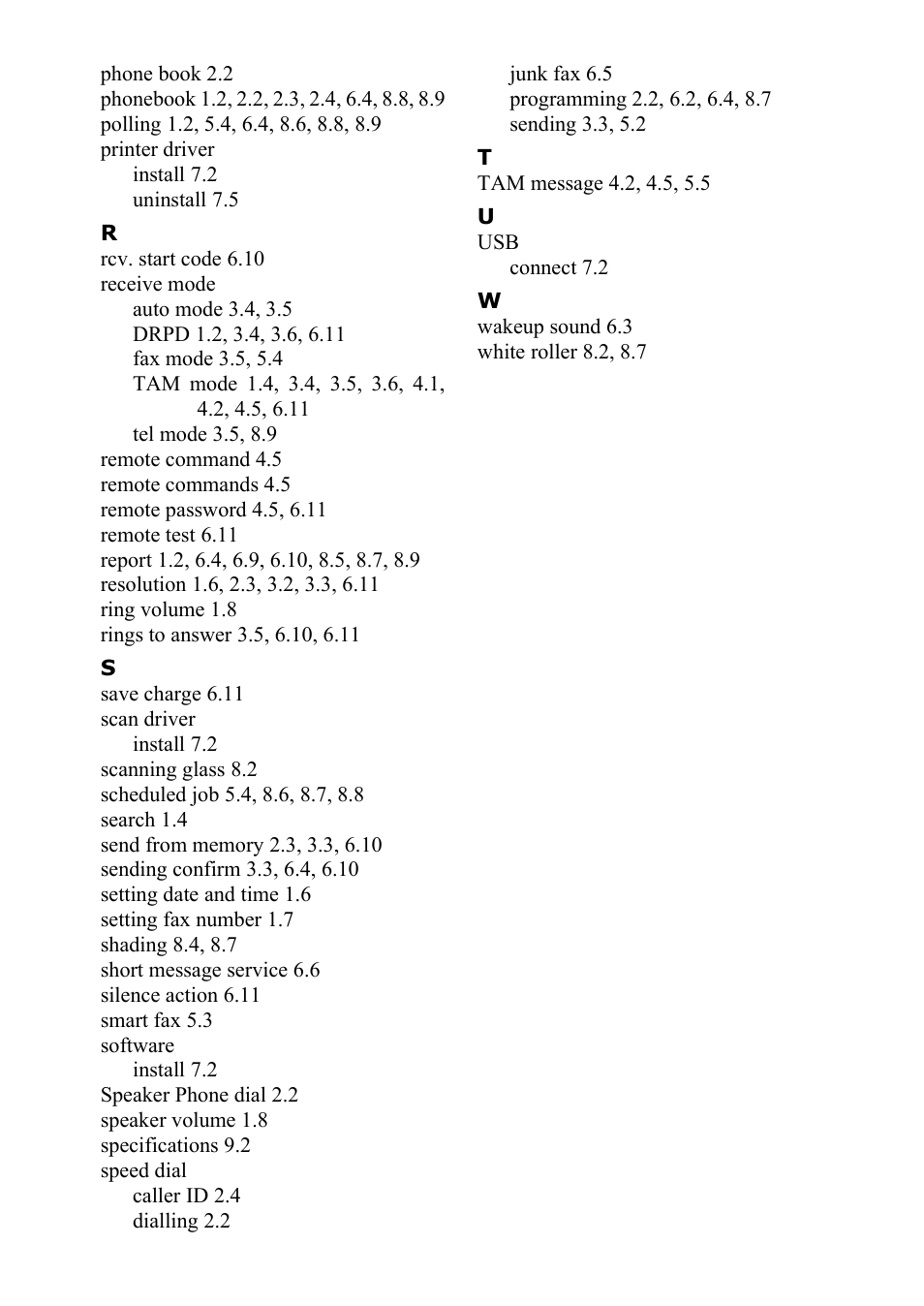 Samsung SF-360 Series User Manual | Page 83 / 84