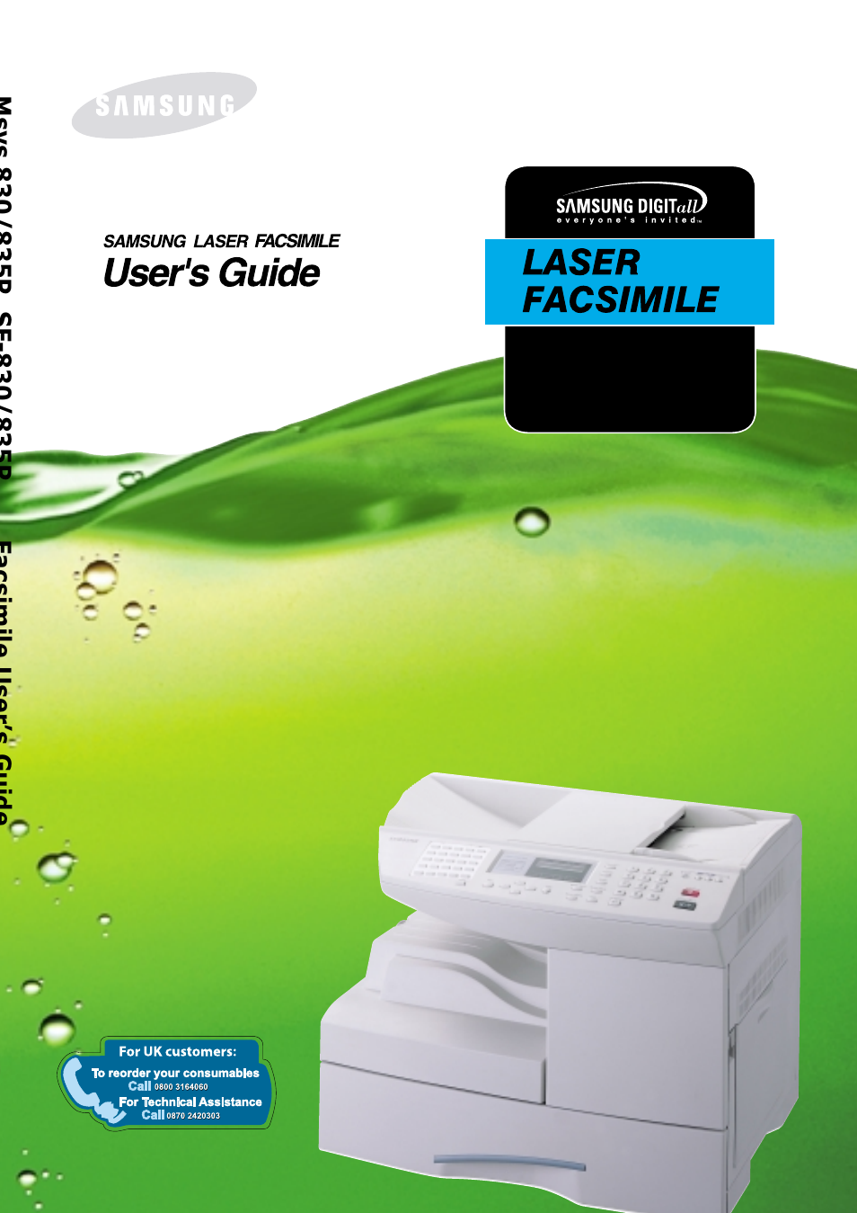 Samsung Msys SF-830 User Manual | 156 pages