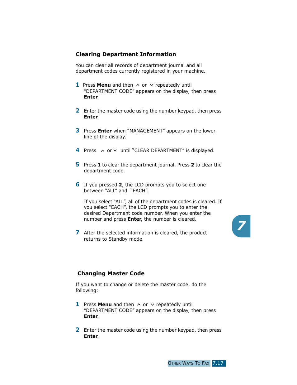 Samsung Msys SF-830 User Manual | Page 102 / 156