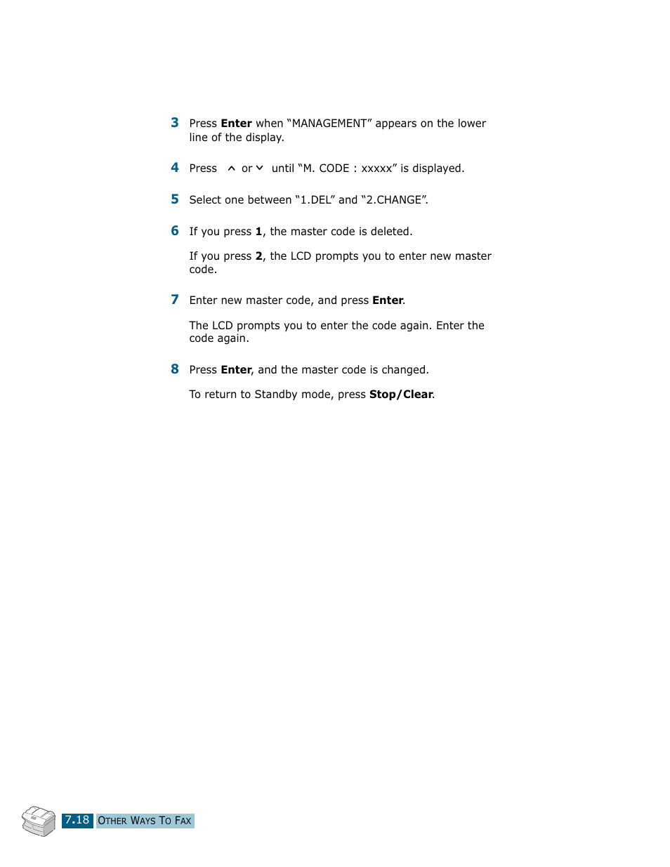 Samsung Msys SF-830 User Manual | Page 103 / 156