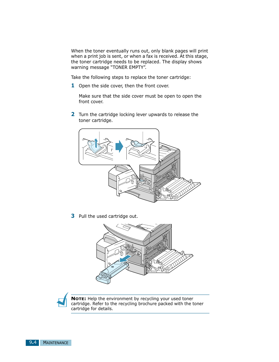 Samsung Msys SF-830 User Manual | Page 115 / 156