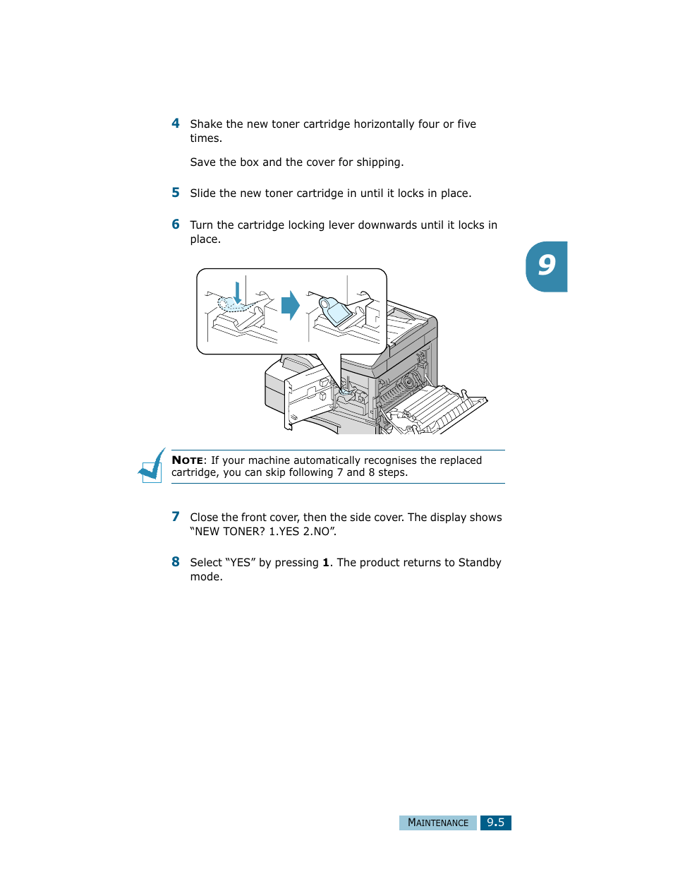 Samsung Msys SF-830 User Manual | Page 116 / 156
