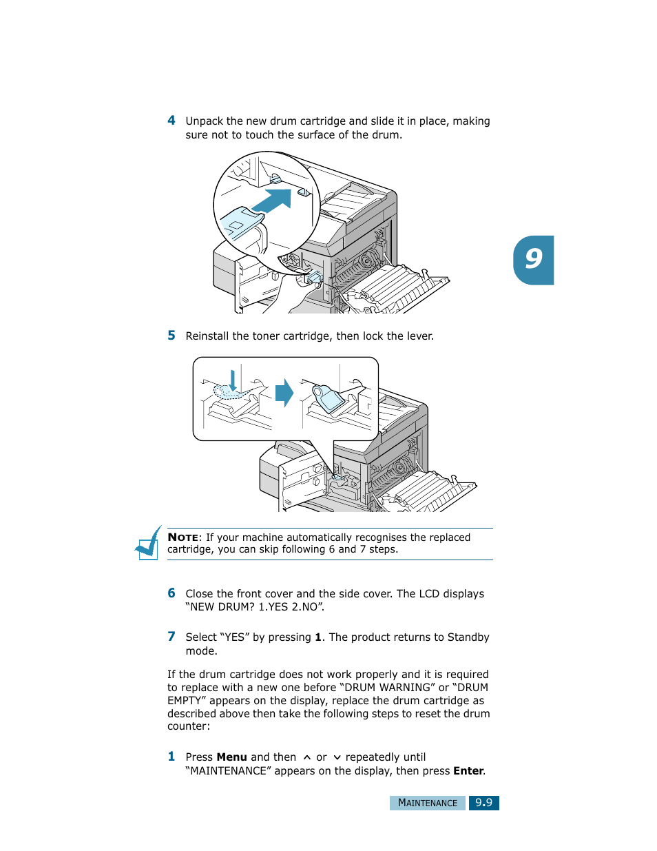 Samsung Msys SF-830 User Manual | Page 120 / 156