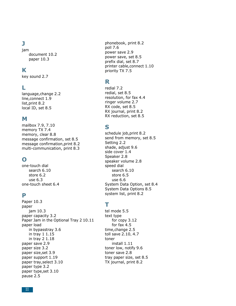 Samsung Msys SF-830 User Manual | Page 155 / 156