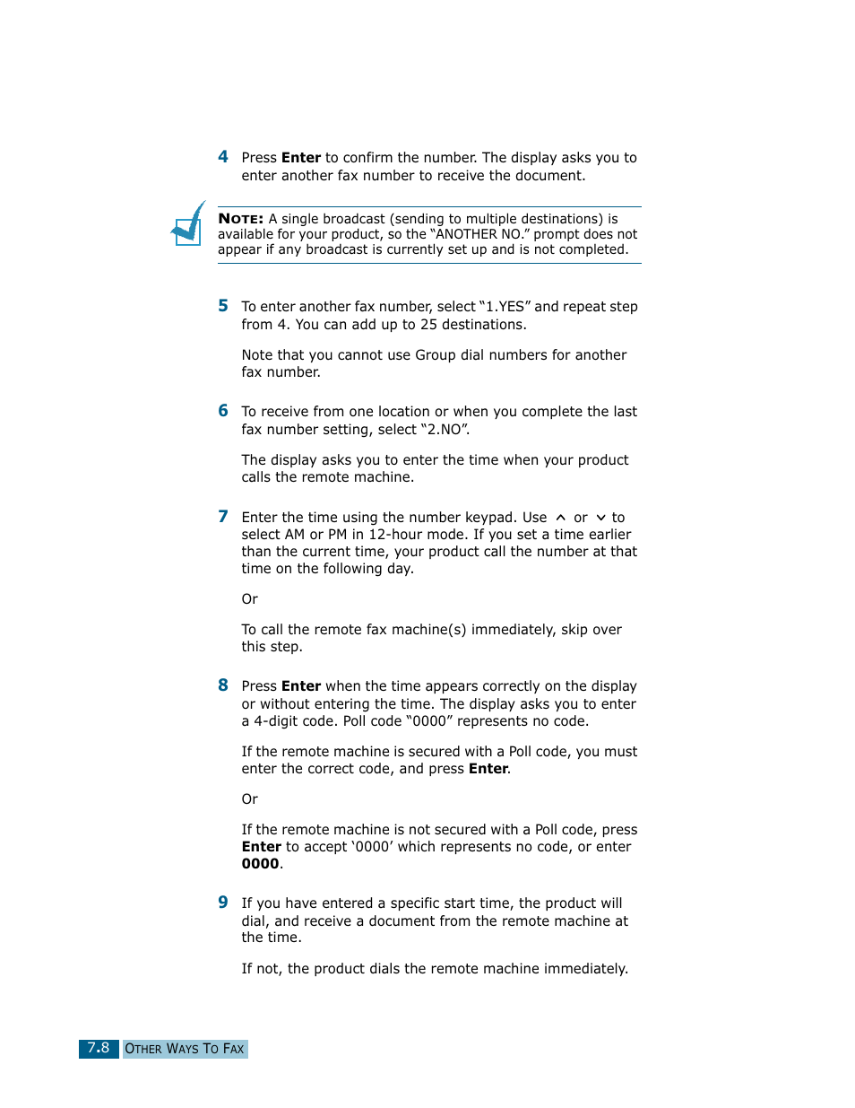 Samsung Msys SF-830 User Manual | Page 93 / 156