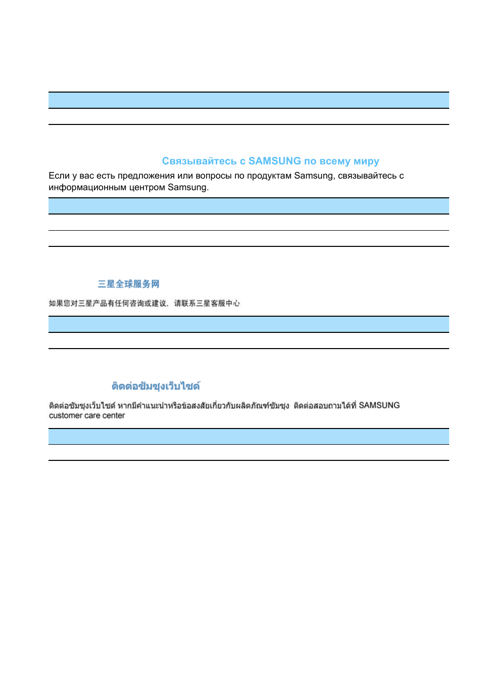 Portugal] contacte samsung global, China] [thiland | Samsung Q1B User Manual | Page 141 / 141