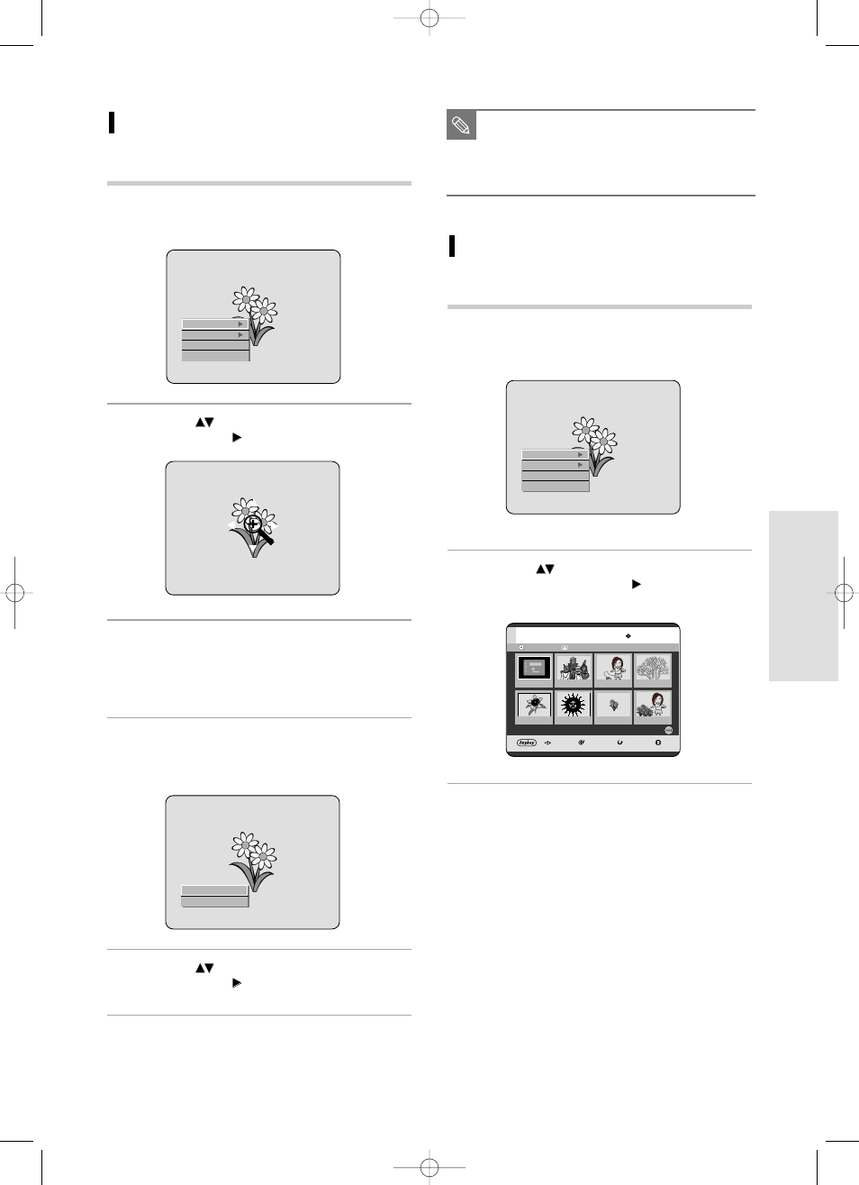 Playback, English - 65, Zoom | Go to photo list | Samsung DVD-R119 User Manual | Page 65 / 102