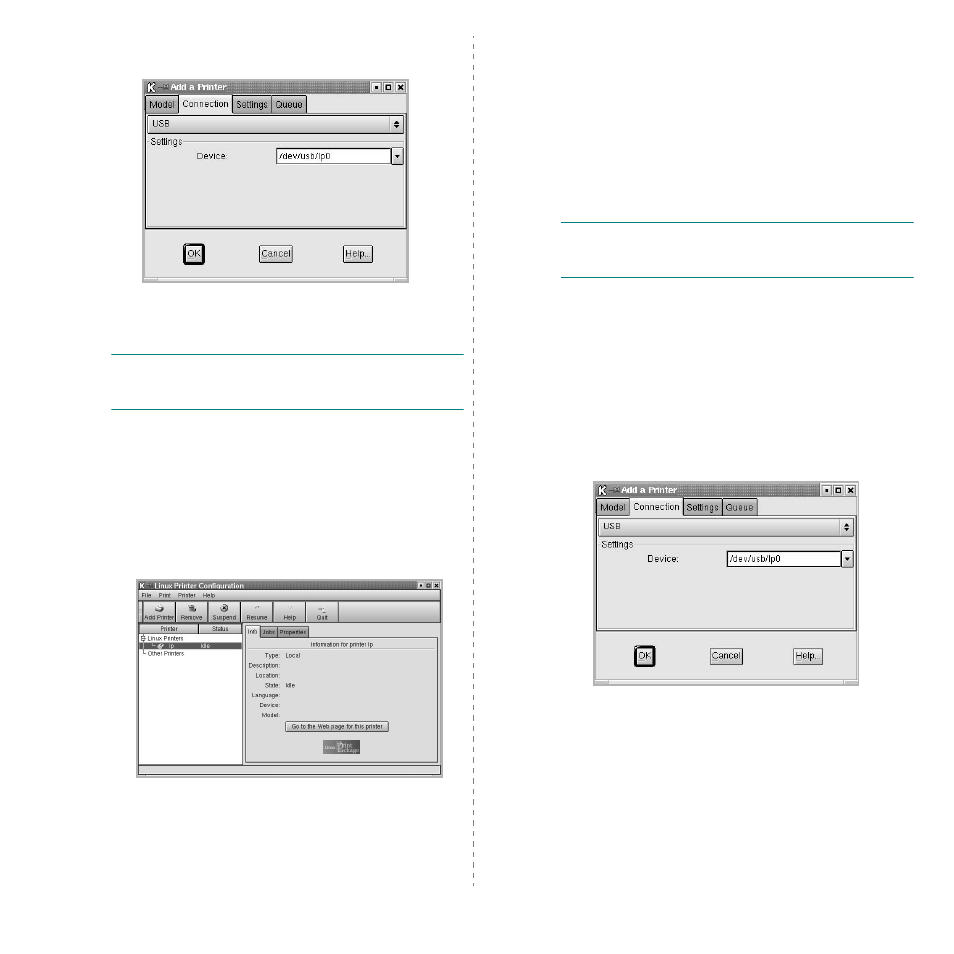 Changing the printer connection method | Samsung CLP-650 Series User Manual | Page 108 / 117