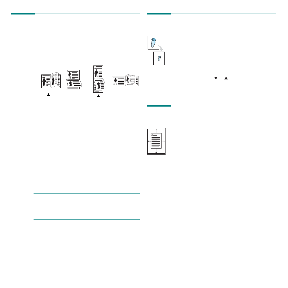 Printing on both sides of paper, Printing a reduced or enlarged document, Fitting your document to a selected paper size | E “printing a reduced or enlarged document” on, Fitting your document to a selected paper | Samsung CLP-650 Series User Manual | Page 99 / 117