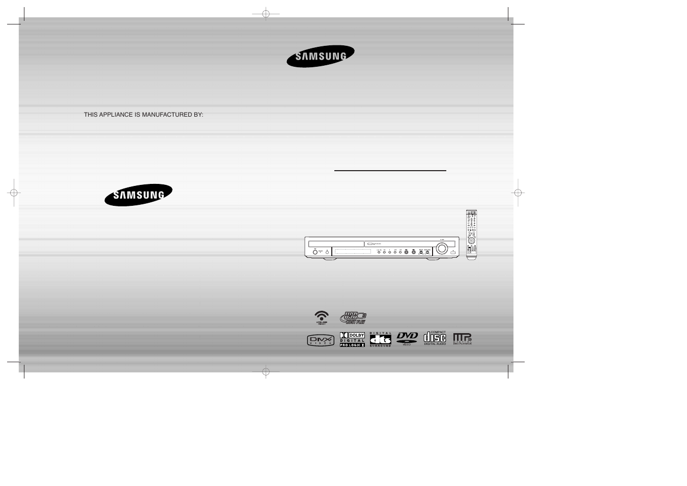 Samsung AH68-01850K User Manual | 38 pages