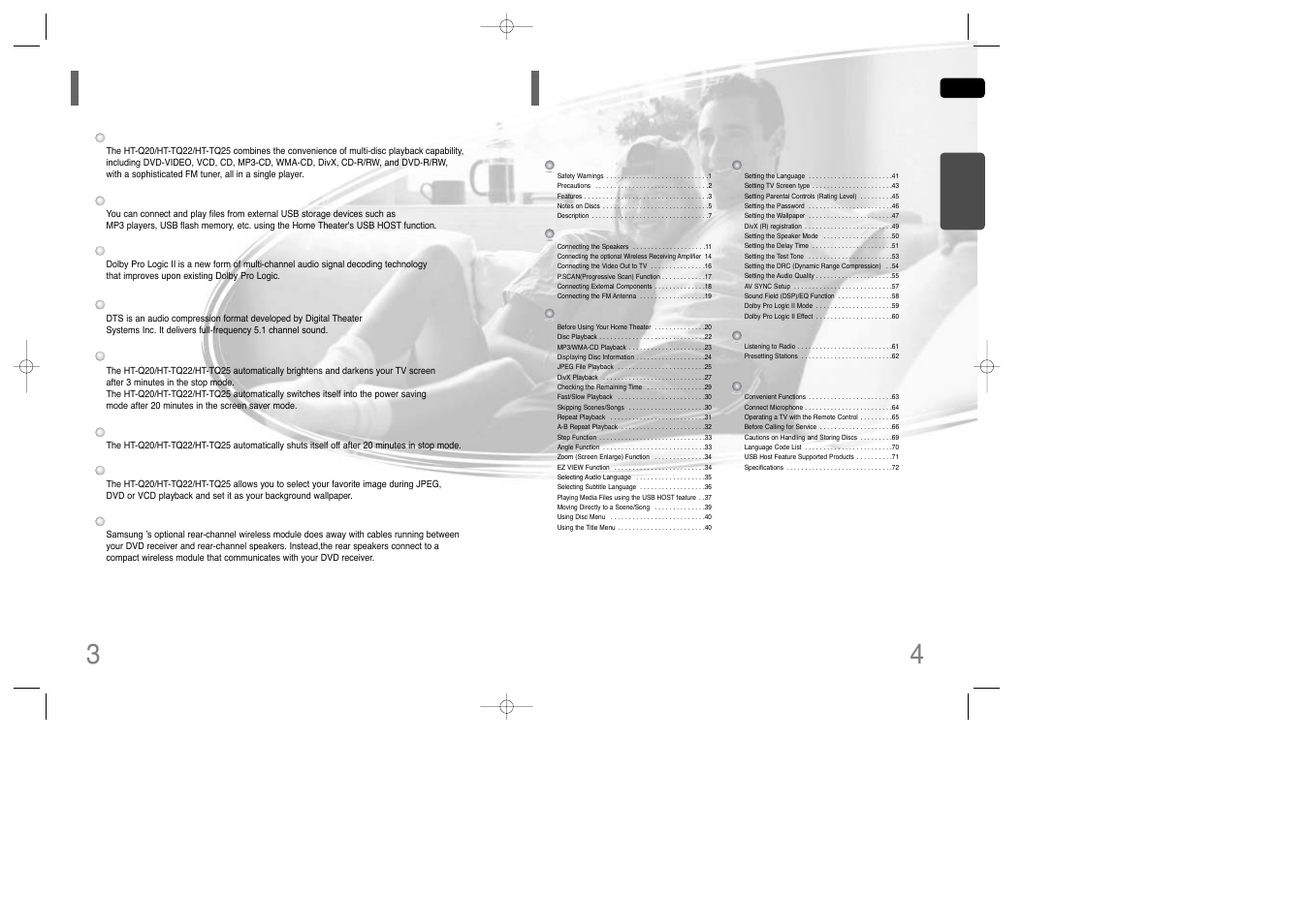 Samsung AH68-01850K User Manual | Page 3 / 38