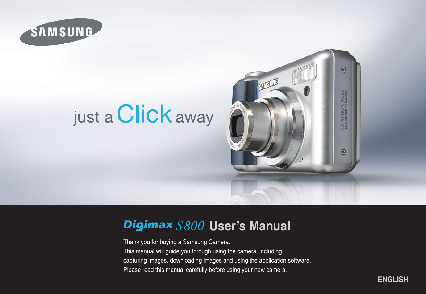 Samsung Digimax S800 User Manual | 82 pages