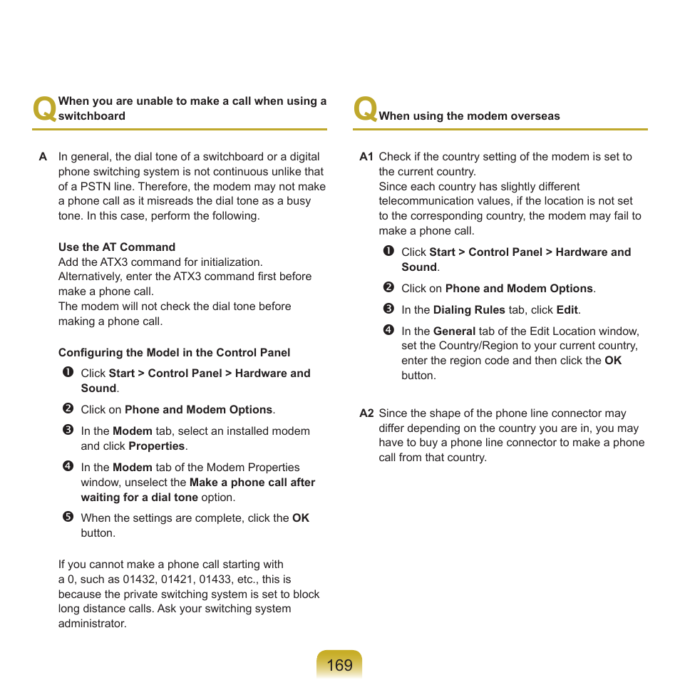 Samsung Q46 User Manual | Page 170 / 194