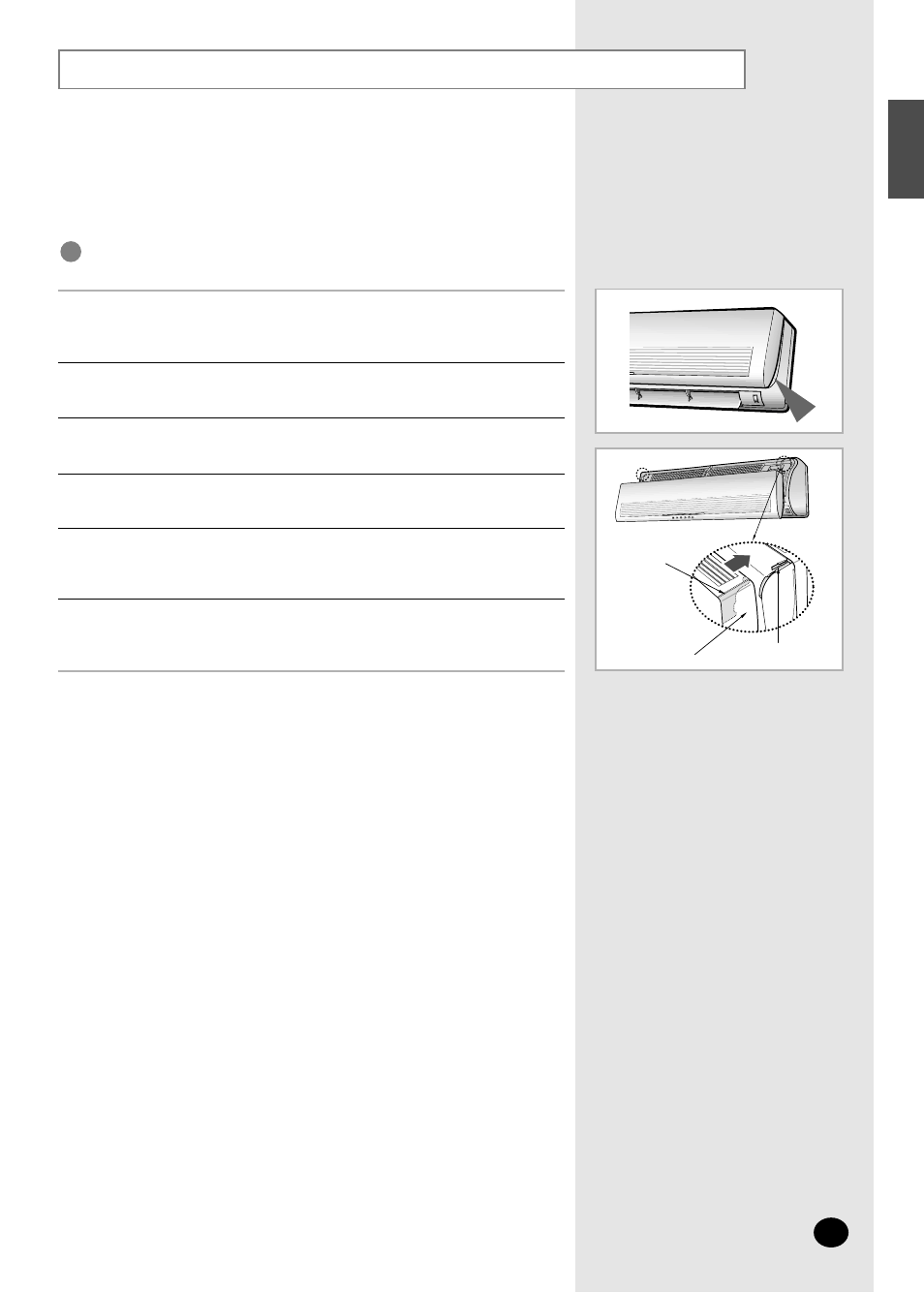 Cleaning your air conditioner | Samsung AQ30C1(2)BC User Manual | Page 23 / 48