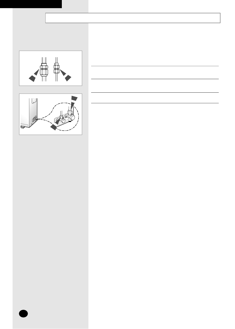 Performing leak tests | Samsung AQ30C1(2)BC User Manual | Page 44 / 48