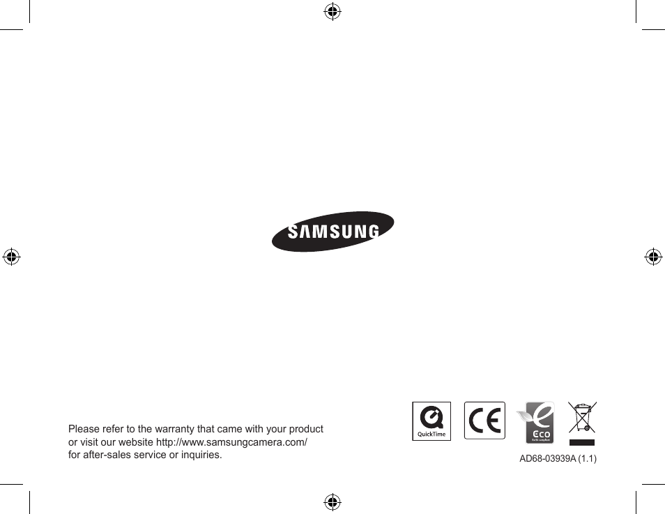 Samsung WB560 User Manual | Page 74 / 74