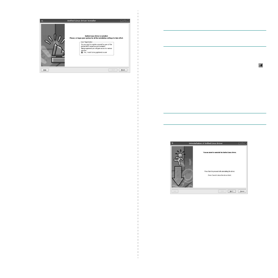 Uninstalling the unified linux driver | Samsung CLP-350 User Manual | Page 86 / 97