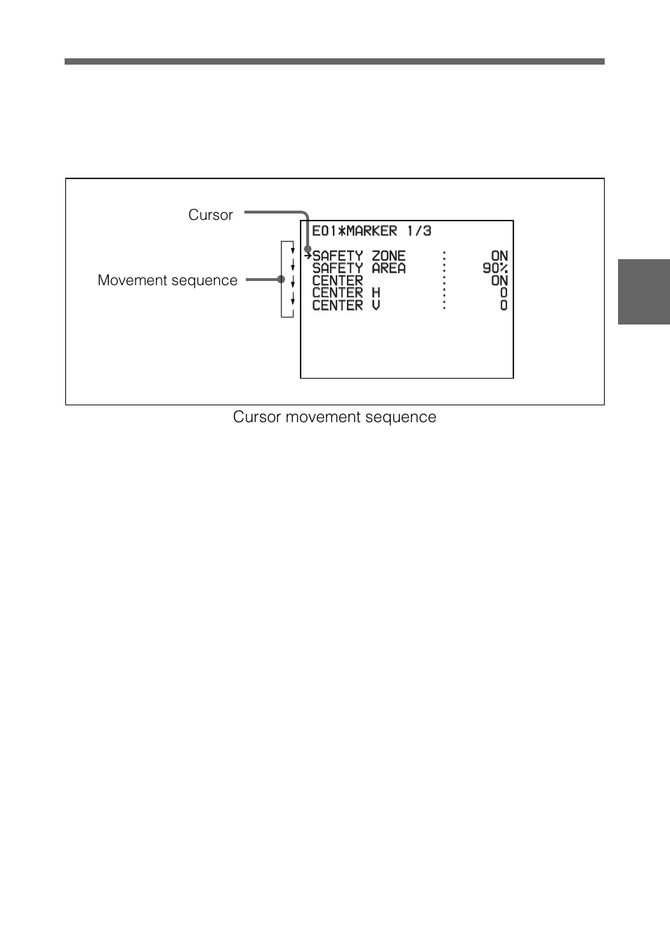 Selecting an item | Samsung DVW-707/707P User Manual | Page 123 / 296