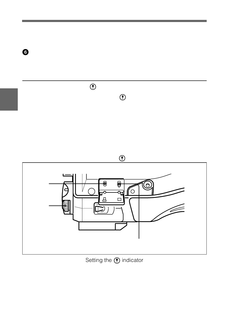 Setting the indicator | Samsung DVW-707/707P User Manual | Page 128 / 296