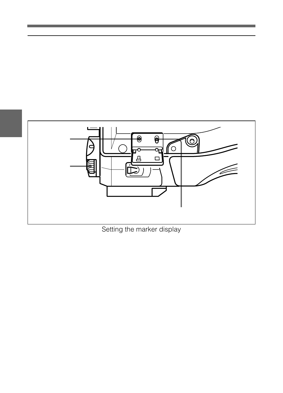 Setting the marker display | Samsung DVW-707/707P User Manual | Page 142 / 296