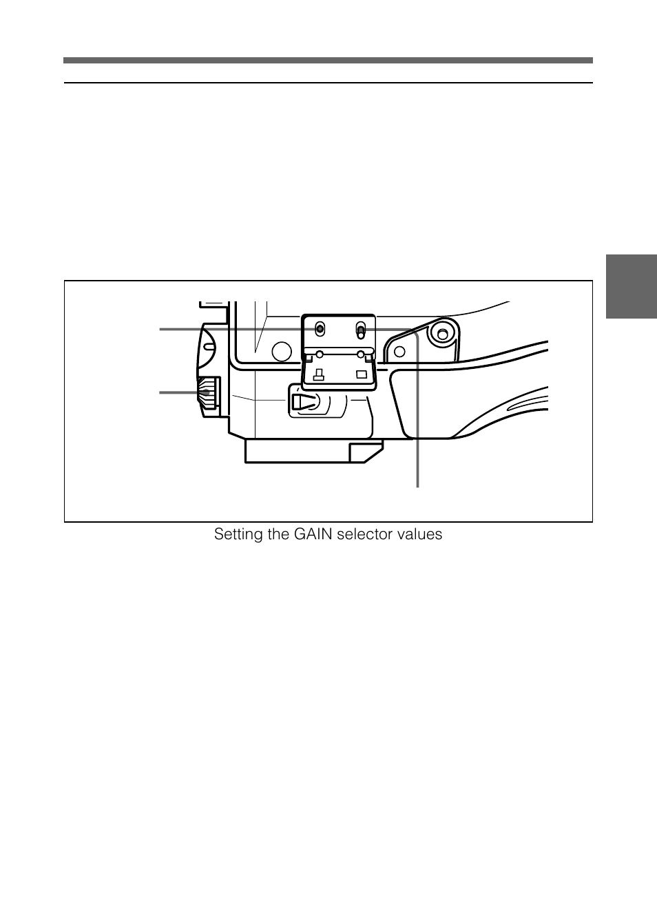 Setting the gain selector values | Samsung DVW-707/707P User Manual | Page 155 / 296