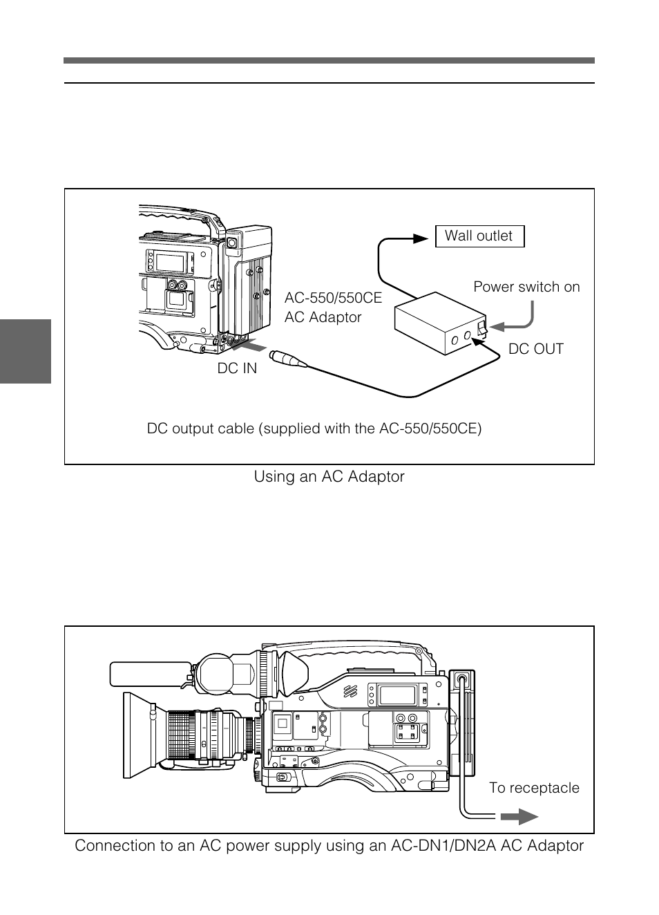 Using an ac adaptor, 1-5 using an ac adaptor | Samsung DVW-707/707P User Manual | Page 212 / 296
