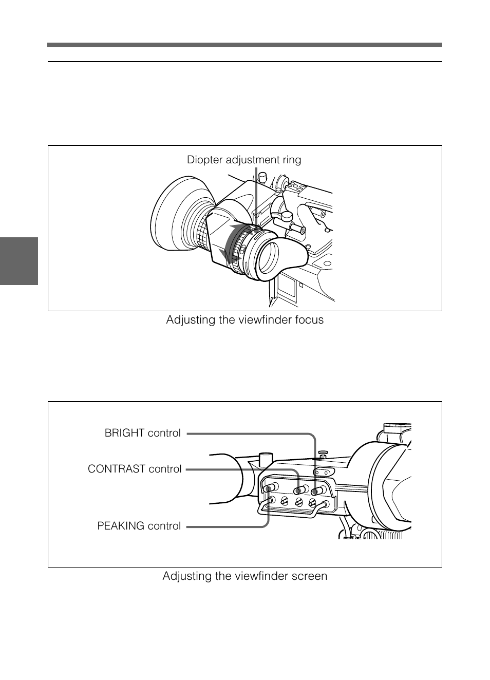 Adjusting the viewfinder focus and screen, 2-2 adjusting the viewfinder focus and screen | Samsung DVW-707/707P User Manual | Page 216 / 296