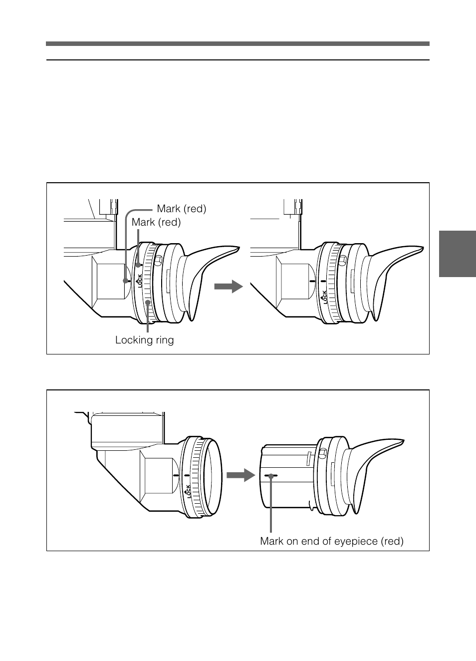 Detaching the eyepiece, 2-4 detaching the eyepiece | Samsung DVW-707/707P User Manual | Page 219 / 296