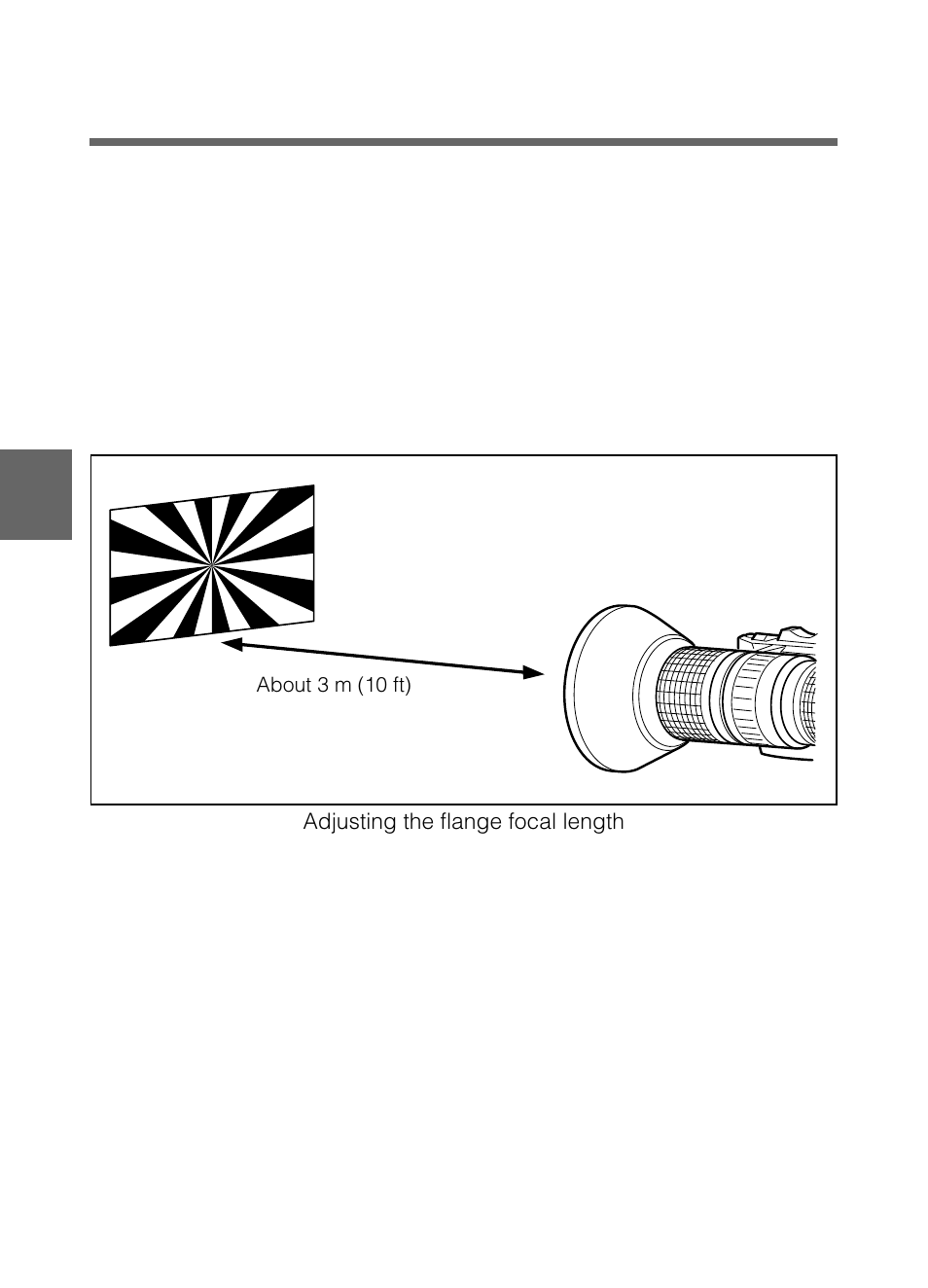 Adjusting the flange focal length, 4 adjusting the flange focal length | Samsung DVW-707/707P User Manual | Page 222 / 296