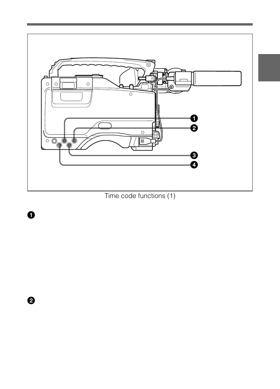 Time code system, 6 time code system | Samsung DVW-707/707P User Manual | Page 45 / 296