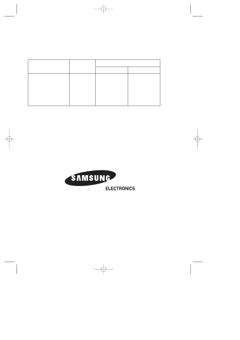 Samsung SR-L65 EN User Manual | Page 22 / 22