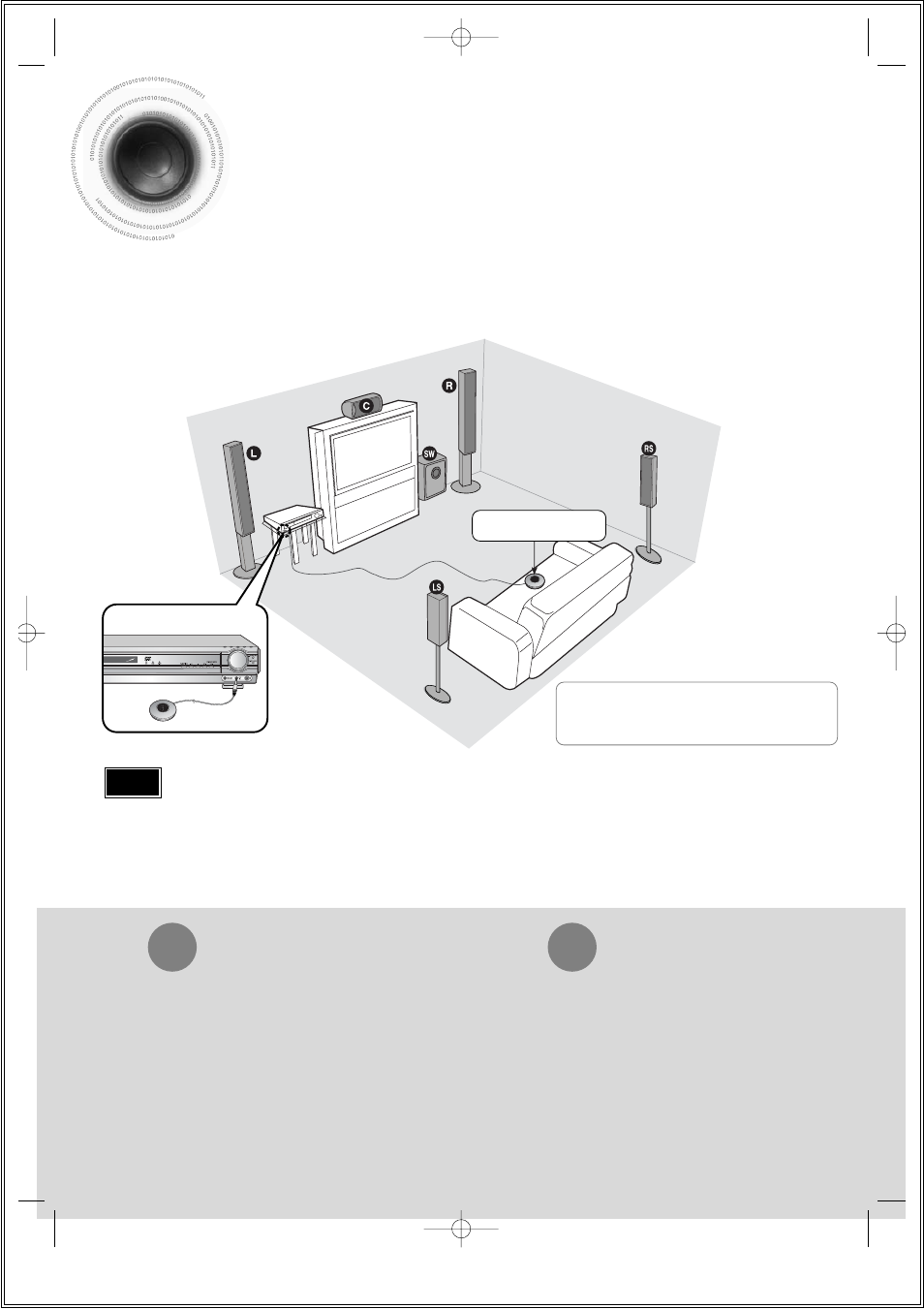 Auto sound calibration setup, 63 auto sound calibration setup | Samsung HT-DS690 User Manual | Page 64 / 82